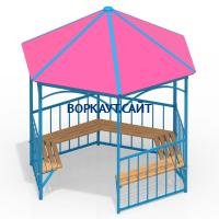 Беседка с лавками МАФ 4120 в Симферополе
