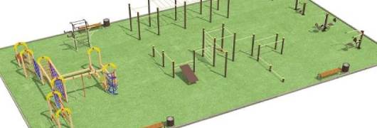 Проект спортивной площадки для любого возраста в Симферополе