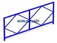Ограждение площадки МАФ 5001 в Симферополе
