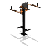 Уличный тренажер  "Брусья-пресс двойной"  УТ202 в Симферополе