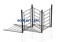 Спортивный комплекс воркаут ВС-80 в Симферополе Спортивный комплекс воркаут ВС-80 в Симферополе