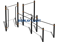 Спортивный комплекс воркаут ВС-197 в Симферополе Спортивный комплекс воркаут ВС-197 в Симферополе