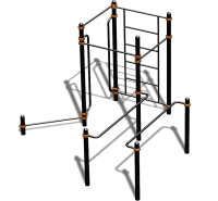 Спортивный комплекс воркаут ВС-196 в Симферополе Спортивный комплекс воркаут ВС-196 в Симферополе