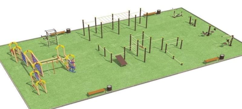 Проект спортивной площадки для любого возраста - 1 096 200 рублей. в Симферополе