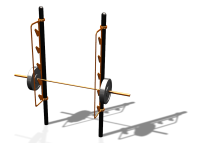 Спортивный комплекс воркаут ВС-84 в Симферополе Спортивный комплекс воркаут ВС-84 в Симферополе