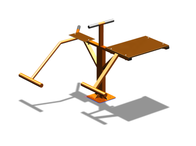 Уличный тренажер "Пресс Гиперэкстензия" УТ327 в Симферополе