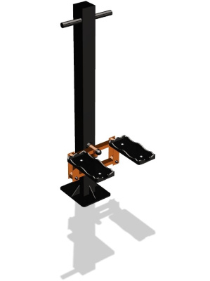 Уличный тренажер "Степпер ручка одинарный" УТ 116 в Симферополе