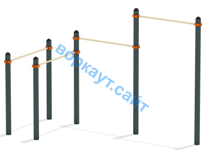 Турник двойной с брусьями ВС-17 в Симферополе