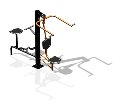 Уличный тренажер "Верхняя тяга Вело" УТ340 в Симферополе