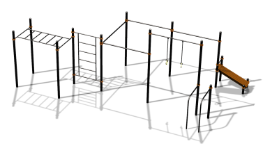 Спортивный комплекс воркаут ВС-153 в Симферополе