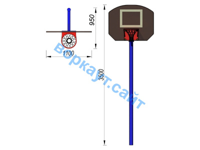 Баскетбольный щит СИО 3510 в Симферополе