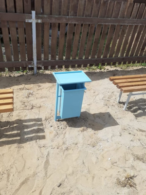 Урна с крышкой МАФ 1631 в Симферополе