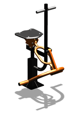 Уличный тренажер "Ковбой" УТ 107 в Симферополе