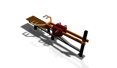 Силовой уличный тренажер  "Жим лежа"  УТ411 в Симферополе