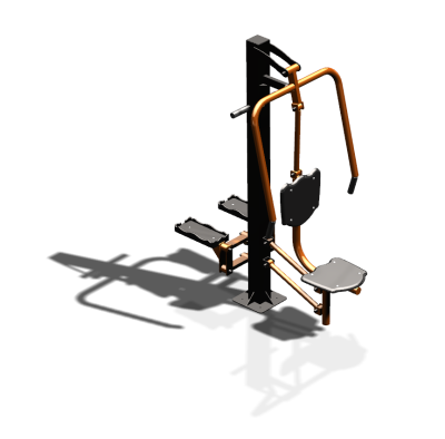 Уличный тренажер "Жим от груди Степпер" УТ342 в Симферополе