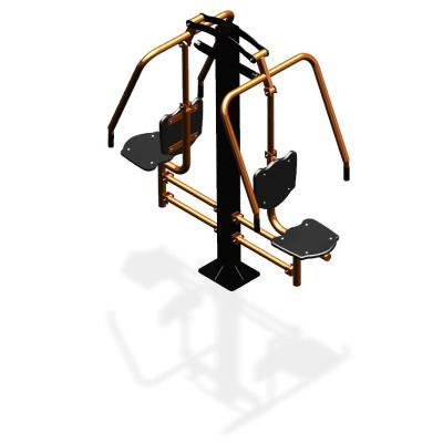 Уличный тренажер  "Жим от груди двойной" УТ204 в Симферополе