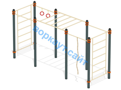 Воркаут комплекс гимнастический  ВС-24 в Симферополе