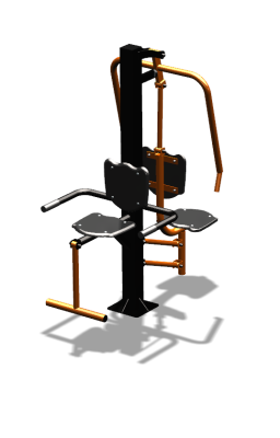 Уличный тренажер "Жим от груди Флекс" УТ324 в Симферополе