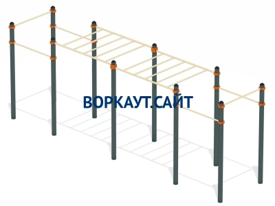 Воркаут рукоход с турниками ВС-23 в Симферополе