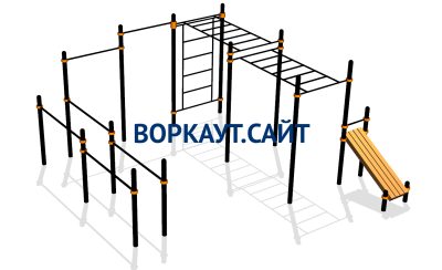 Спортивный комплекс воркаут ВС-109 в Симферополе