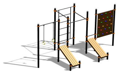 Спортивный комплекс воркаут ВС-125 в Симферополе Спортивный комплекс воркаут ВС-125 в Симферополе