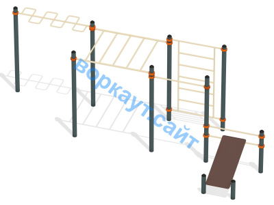 Спортивный комплекс воркаут ВС-45 в Симферополе
