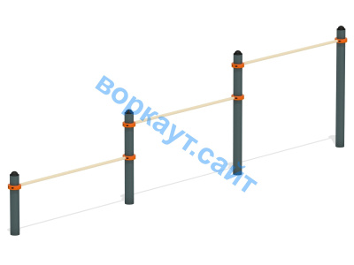 Каскад турников тройной ВС-6 в Симферополе