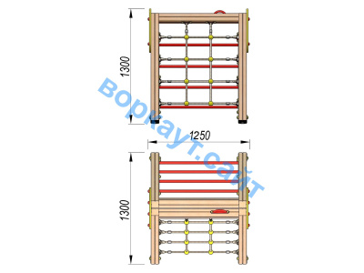 Детский спортивный комплекс ДСК 3201 в Симферополе