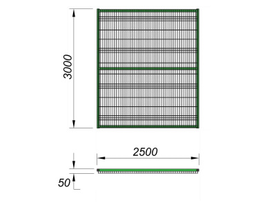 Ограждение спортивной площадки 2500х3000 МАФ 5103 в Симферополе
