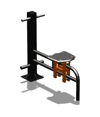 Уличный тренажер "Каталка одинарная" УТ 123 в Симферополе