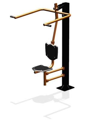 Уличный тренажер "Верхняя тяга одинарный" УТ 114 в Симферополе