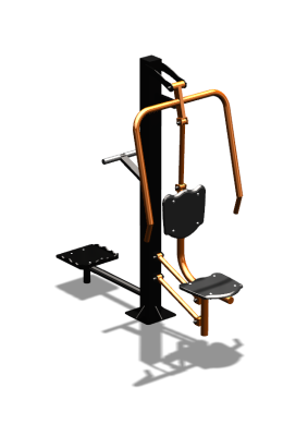 Уличный тренажер "Жим от груди Твистер" УТ328 в Симферополе