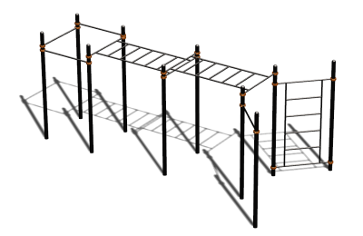 Спортивный комплекс воркаут ВС-118 в Симферополе