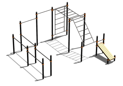 Спортивный комплекс воркаут ВС-146 в Симферополе
