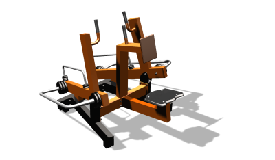 Силовой уличный тренажер  "Рычажная тяга"  УТ419 (тренажер находится на оптимизации у производства  и внешне может отличится от заявленной картинки в Симферополе