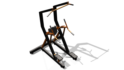 Силовой уличный тренажер  "Комбинированный станок"  УТ416 в Симферополе