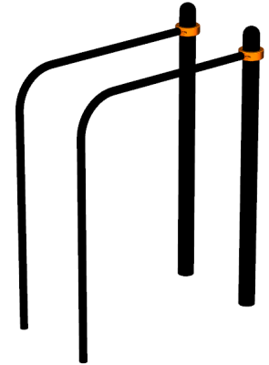 Воркаут брусья приставные ВС-39 в Симферополе