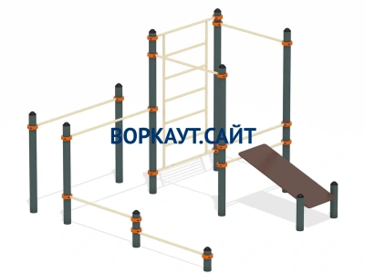 Спортивный комплекс воркаут ВС-43 в Симферополе