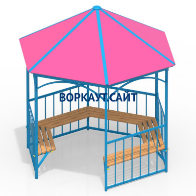 Беседка с лавками МАФ 4120 в Симферополе
