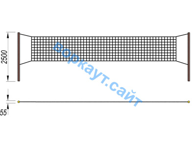 Волейбольные стойки СИО 3515 в Симферополе