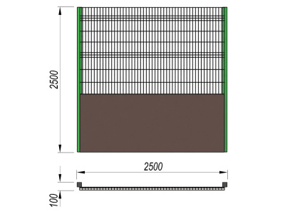 Ограждение хоккейной коробки МАФ 5202 в Симферополе