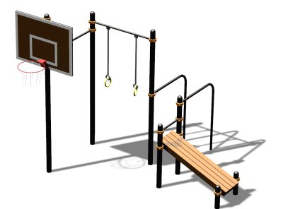 Спортивный комплекс воркаут ВС-143 в Симферополе
