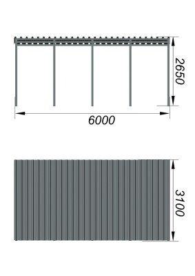 Теневой навес трибун МАФ 4130 в Симферополе