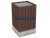 Урна деревянная квадратная с бетонным основанием МАФ 1633 в Симферополе
