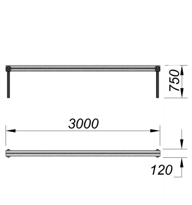 Бум бревно ДСК 3540 в Симферополе